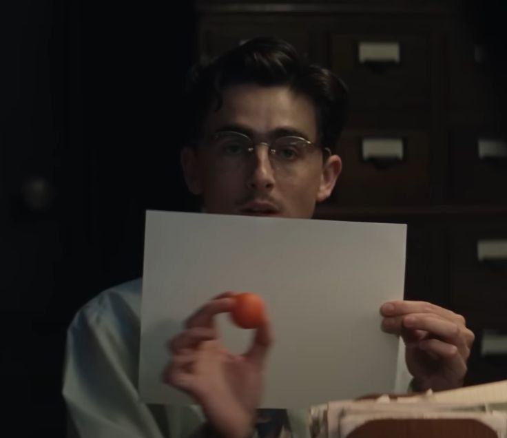 Timothée Chalamet as Marty Mauser in Marty Supreme (2025)